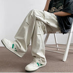 Cargo Pants Oversize de Corte Recto - Mia VerneMia Verne14:29off white;5:100014064SBlancoSCargo Pants Oversize de Corte Recto