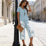 Conjunto Elegance: Túnica Asimétrica Estilizante y Pantalón Fluido