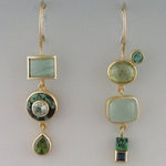 Pendientes Verde Vintage