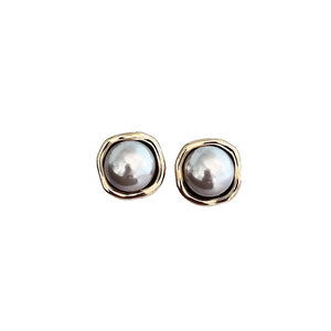 Pendientes Elegantes Vintage con Perlas
