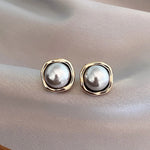 Pendientes Elegantes Vintage con Perlas