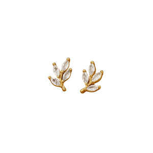 Pendientes Hoja Cristal Chic