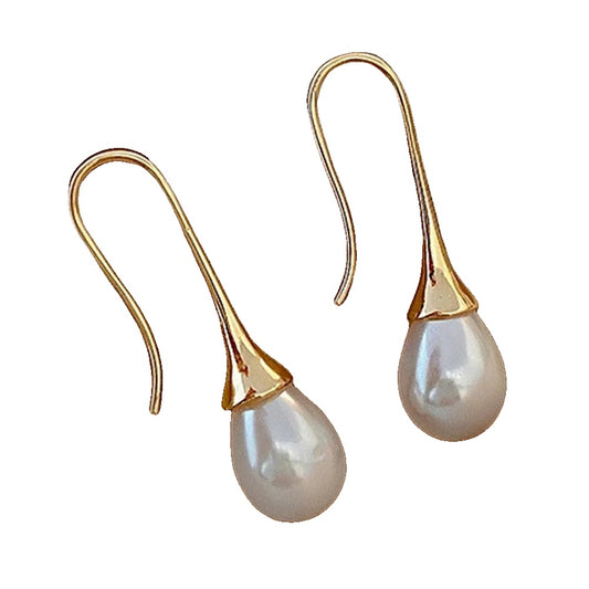 Pendientes en Perlas Clásicas Helena