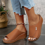 Isabelle | Mules de Confort con Cuña