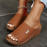Isabelle | Mules de Confort con Cuña