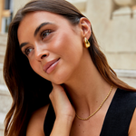 Pendientes en Forma de Gota Ame Gold