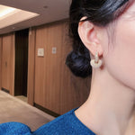 Pendientes de Perla Yuli Heart