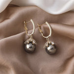 Pendientes en Forma de Gota de Perla Malia