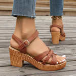 Gianna™ | Sandalias Clásicas de Tacón Medio
