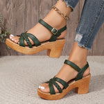Gianna™ | Sandalias Clásicas de Tacón Medio