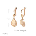 Pendientes en Forma de Gota Merle