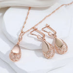Pendientes en Forma de Gota Merle