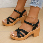 Gianna™ | Sandalias Clásicas de Tacón Medio