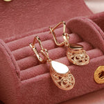 Pendientes en Forma de Gota Merle