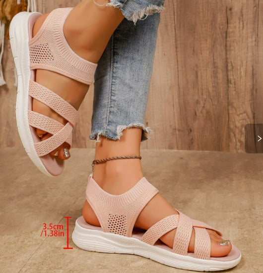 Lucía - Sandalias de Punto Ultraflexibles