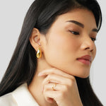 Pendientes en Forma de Gota Ame Gold
