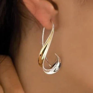 Pendientes Vintage Colgantes Color Oro