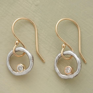 Pendientes Vintage en Circonita Laura