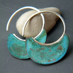 Pendientes Vintage Estilo Antiguo Turquesa