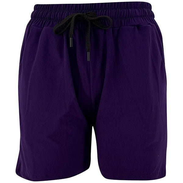 Pantalones cortos tipo jogging mágicos morados
