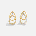 Pendientes de Cadena en Forma de Gota Lin