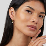 Pendientes Tam Pearl Wave