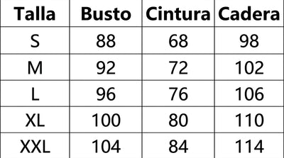 Guía de tallas